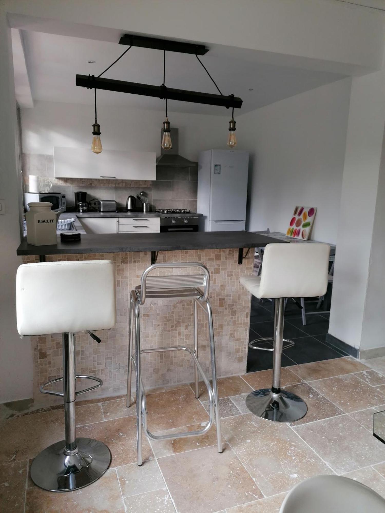 Charmant Rez De Villa Climatise Renove, 90M2 Avec Parking カシ エクステリア 写真